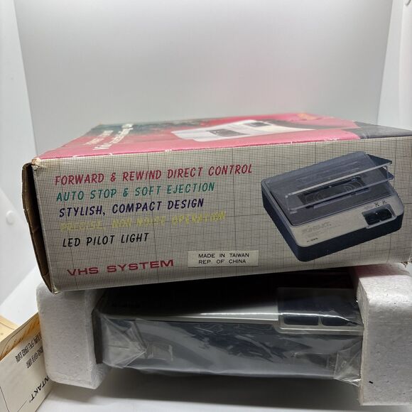 NOS KONTAKT VIDEO CASSETTE REWINDER K-999 Retro BRAND NEW Sealed - Untested - Picture 7 of 10